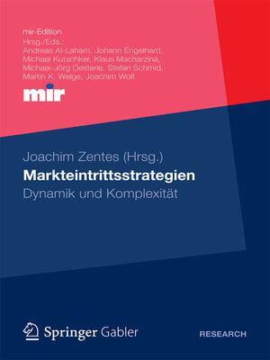 cover image of Markteintrittsstrategien